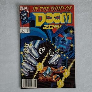 Vintage 1993 Marvel Comics DOOM 2099 #3 Pat Broderick Comic Book